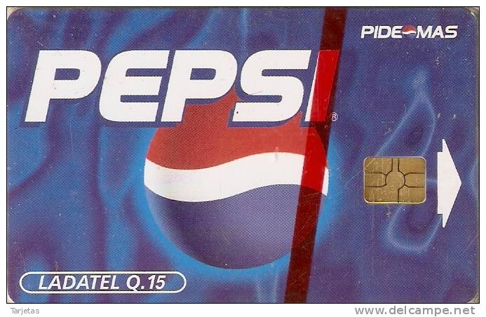 TARJETA DE GUATEMALA DE PEPSI-COLA NUEVA-MINT (COKE) - Publicidad