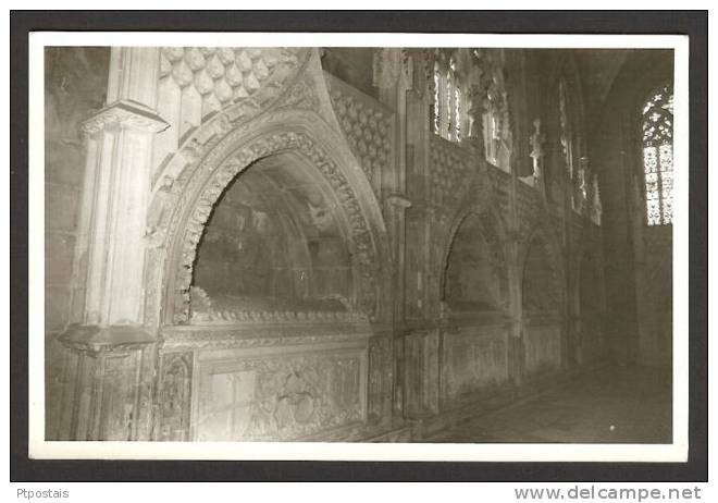 EVORA (Portugal) - Postal Fotografico - Interior Igreja Tumulo - Church Interior Tomb - Evora