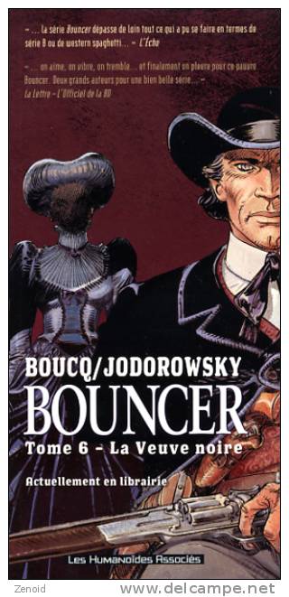 Dépliant Publicitaire "Bouncer" - Boucq - Jodorowsky - Boucq