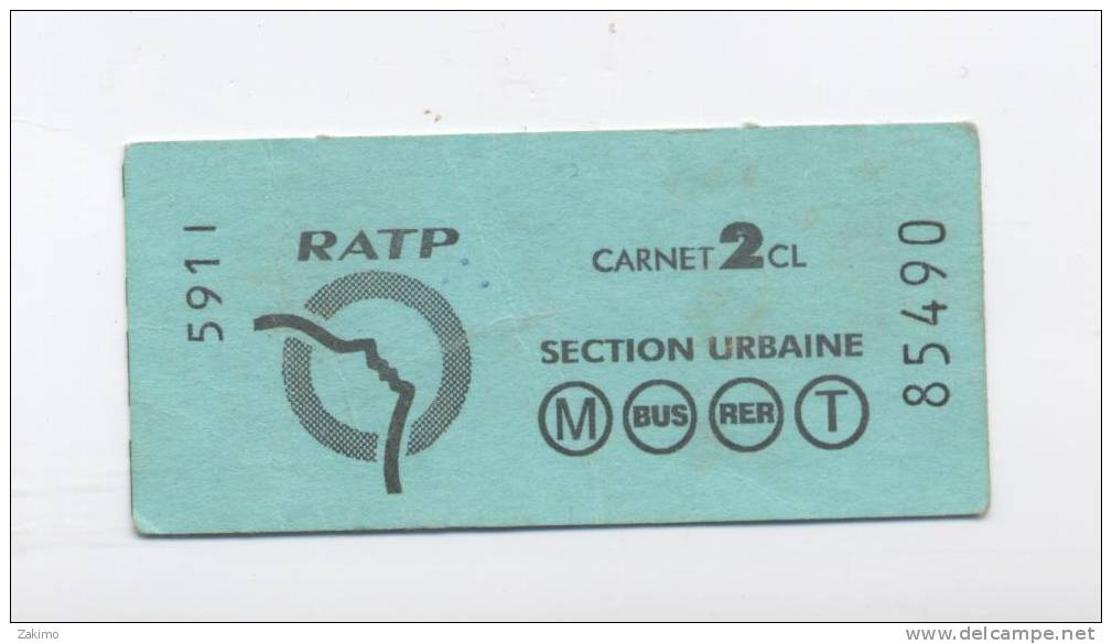 Ratp Bleu  ---y1 - Europe