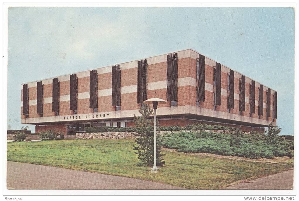 UNITED STATES - OAKLAND UNIVERSITY, Kresge Library, Rochester, Michigan, 1975. - Sonstige & Ohne Zuordnung