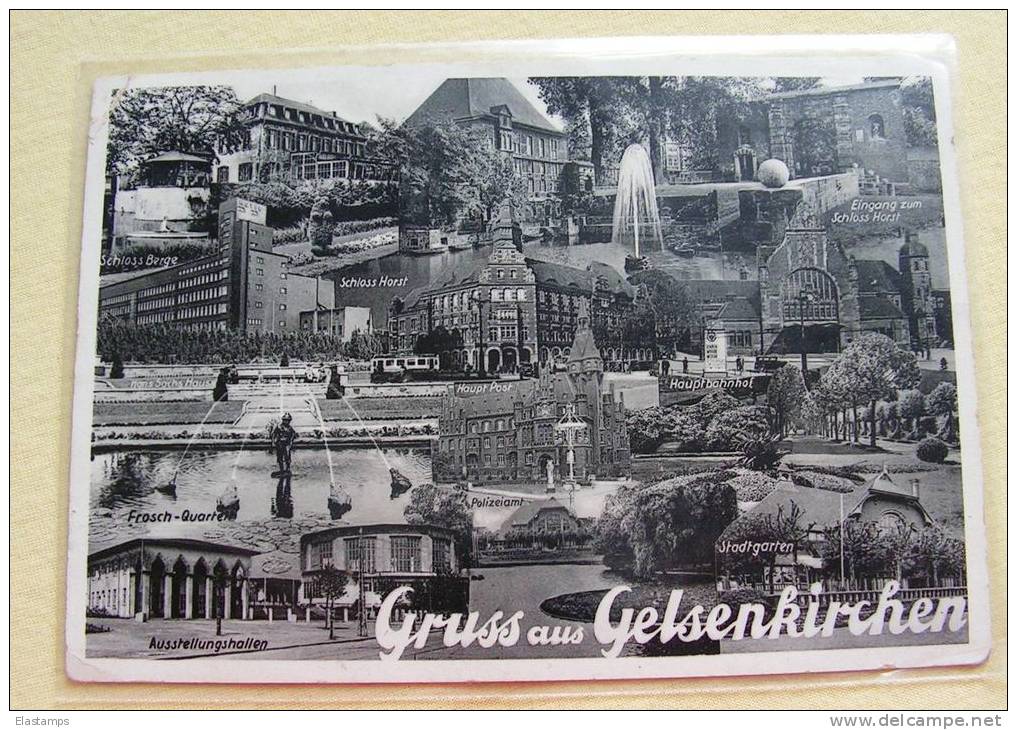 == Gelsenkirchen , Schöne Karte , 1935, Bug Eckle - Gelsenkirchen