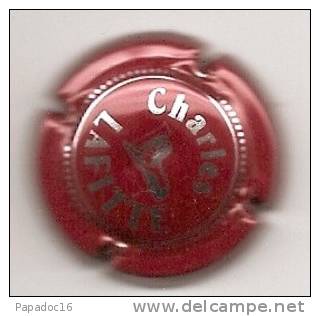 Plaque / Capsule De Muselet - Champagne Charles Lafitte - [rouge] - Lafitte, Charles