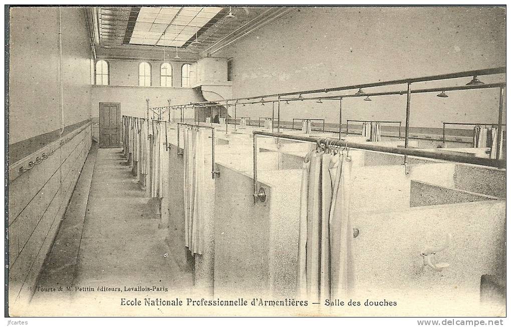 59 - ARMENTIERES - Ecole Nationale Professionnelle D'Armentières - Salle Des Douches - Armentieres