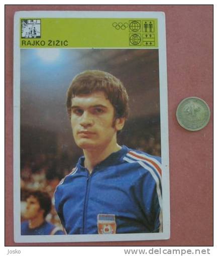 BASKETBALL - Rajko Zizic  ( Yugoslavia Vintage Card Svijet Sporta ) Basket Ball - Altri & Non Classificati