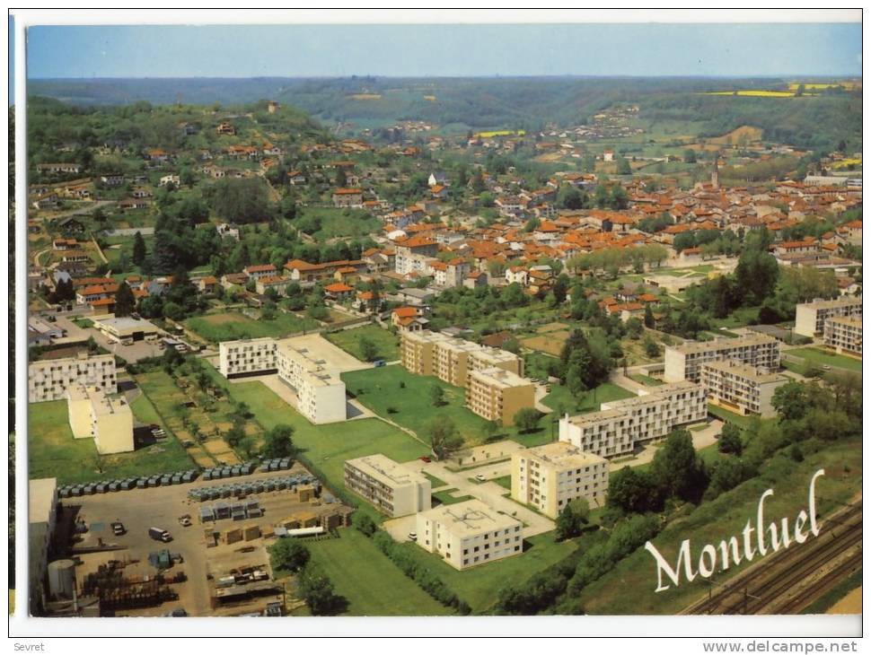 MONTLUEL. - Vue Générale.  CPM - Montluel