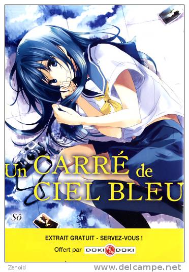 Livret-extrait Publicitaire De "Un Carré De Ciel Bleu" - Produits Dérivés