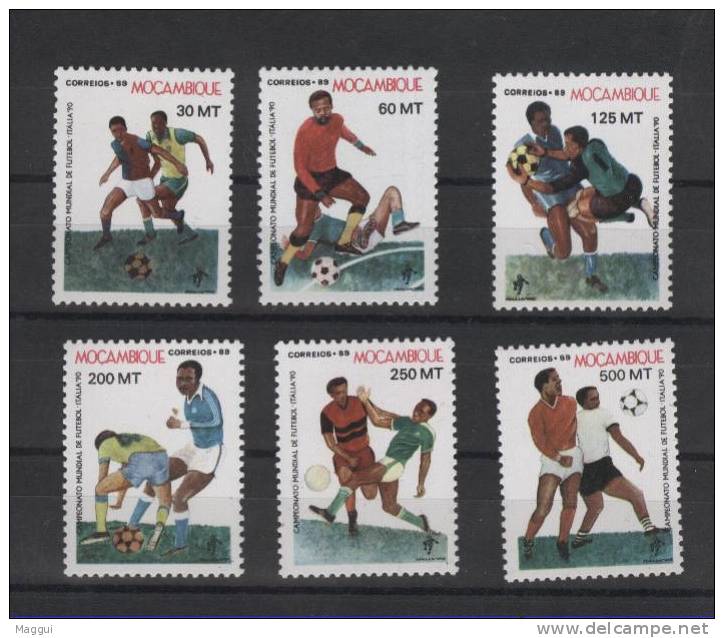 MOZAMBIQUE  N° 1127/32 * *   (  Cote 40e )  Cup 1990    Football Soccer Fussball - 1990 – Italia