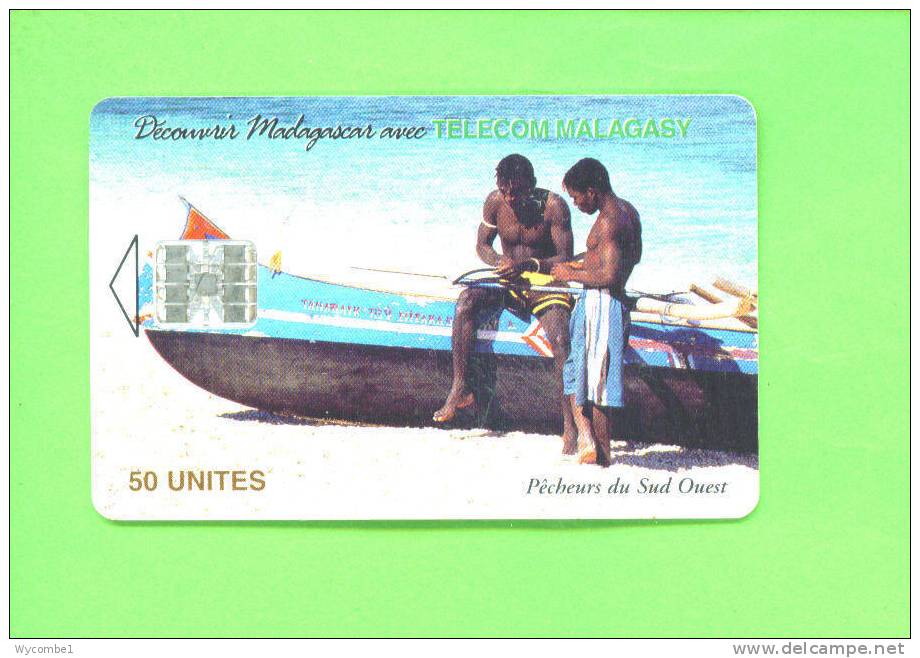 MADAGASCAR - Chip Phonecards As Scan - Madagascar