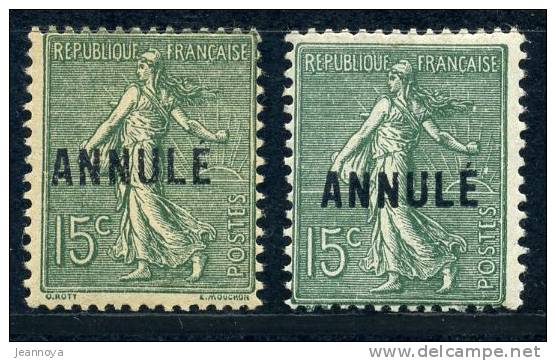 FRANCE - COURS INSTRUCTIONS - N° 130- CI 1 & 130-CI 2 - ** - TB - Lehrkurse