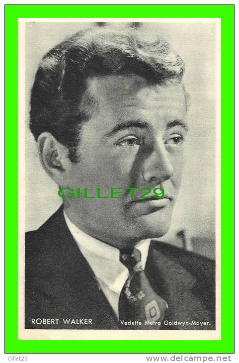 ACTEUR DE CINÉMA - PHOTO, ROBERT WALKER - VEDETTE, M.G.M.  - KWATTA, - Photos