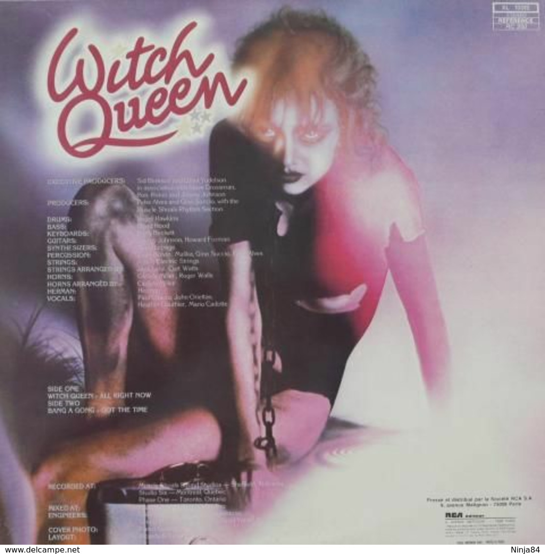 LP 33 RPM (12") Witch Queen / Marc Bolan " Witch Queen " - Disco & Pop