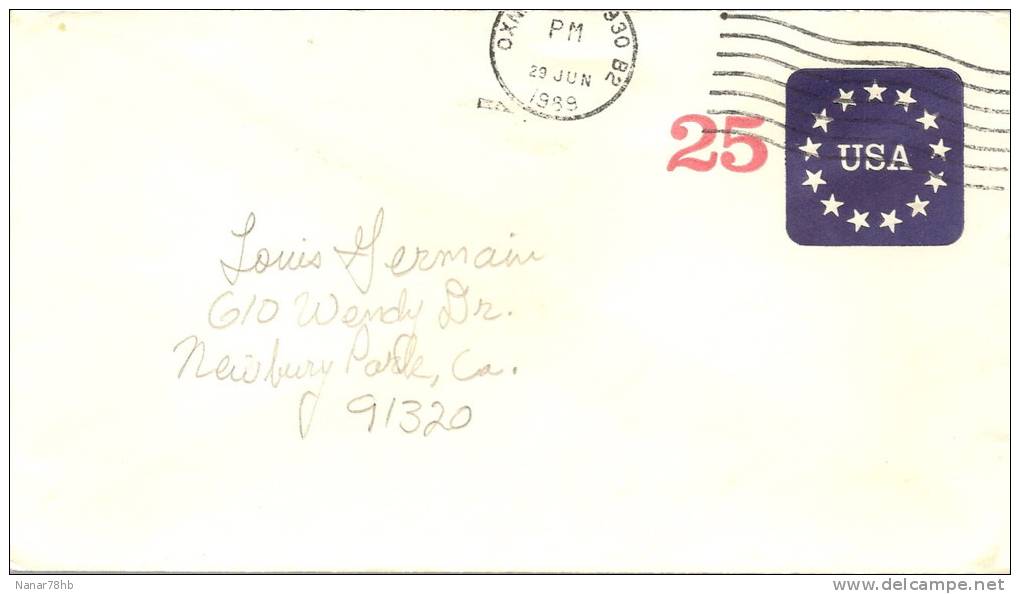 (d) Entier Postal USA - 1981-00