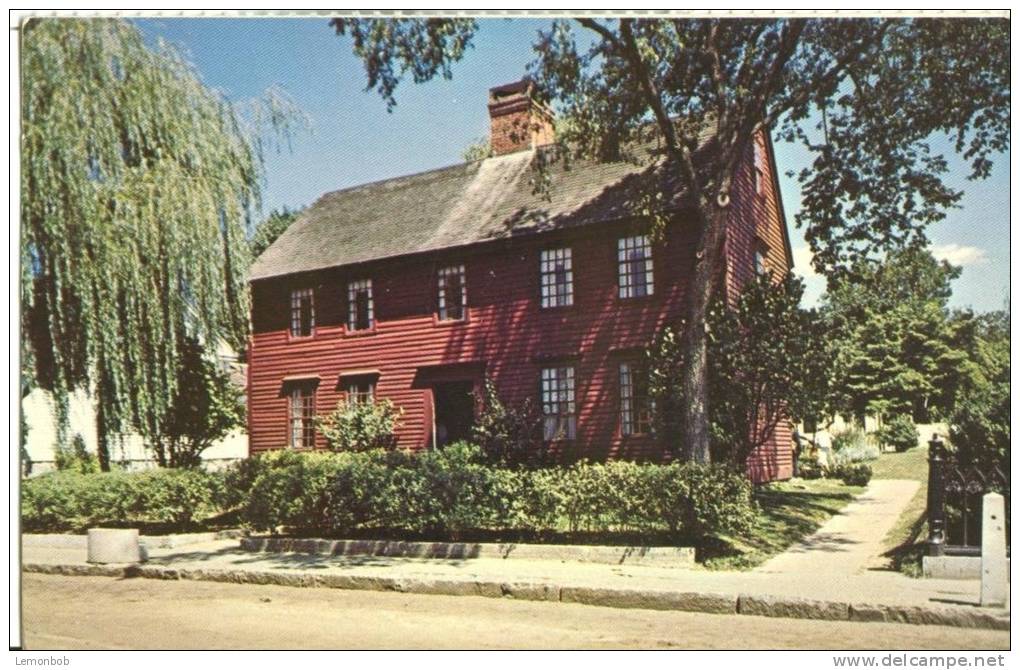 USA – United States – Mystic Seaport, Connecticut, Buckingham House, Unused Postcard [P6006] - Autres & Non Classés