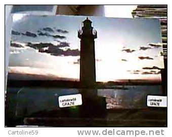 MOLFETTA IL FARO AL TRAMONTO N1975  DG8470 - Molfetta