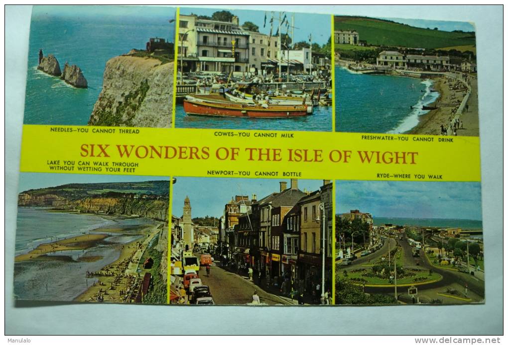 Six Wonders Of The Isle Of Wight - Needles, Cowes, Freshwater, Newport, Ryde - Autres & Non Classés