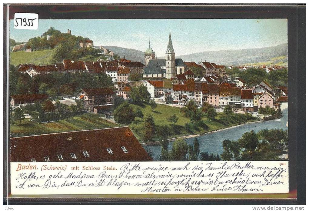 BADEN  - TB - Baden