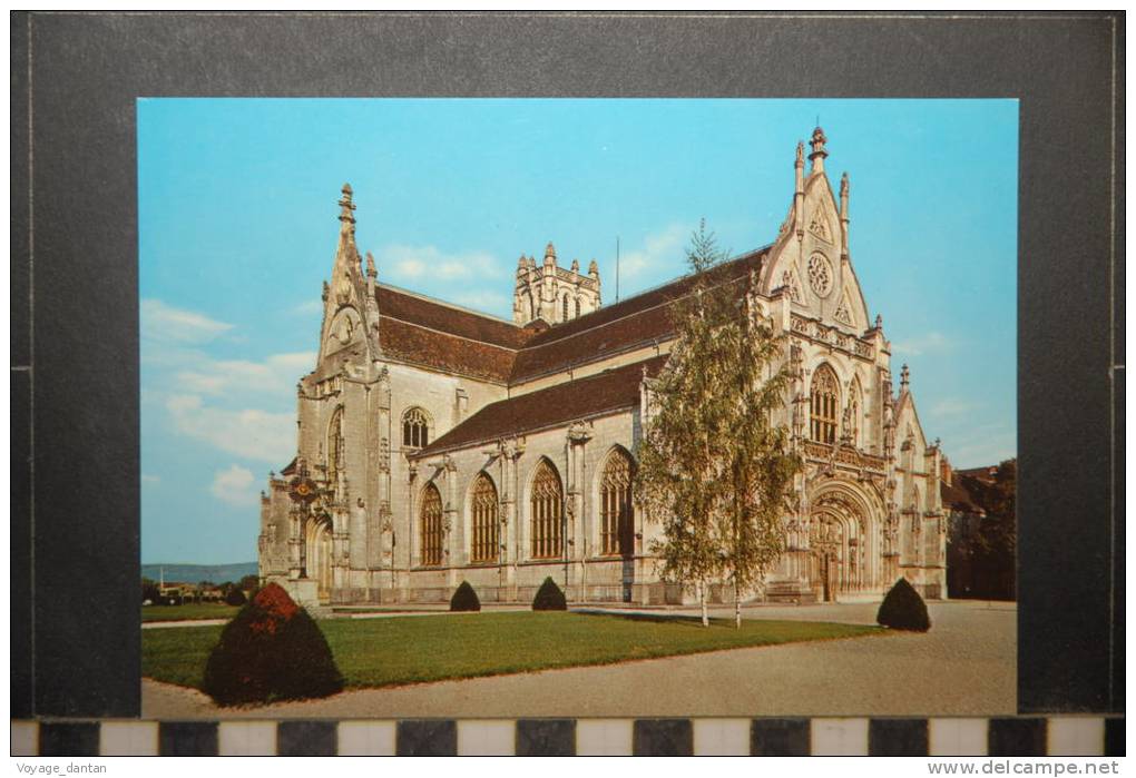 BOURG EN BRESSE EGLISE DE BROU FACADE NORD ET OUEST - Brou Church