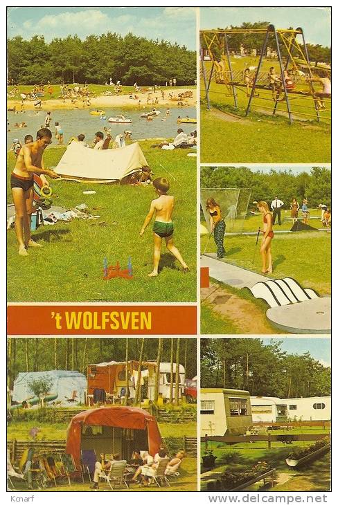 CP De MIERLO " Caravaning-camping En Recreatiepark 'T WOLFSVEN " . - Geldrop