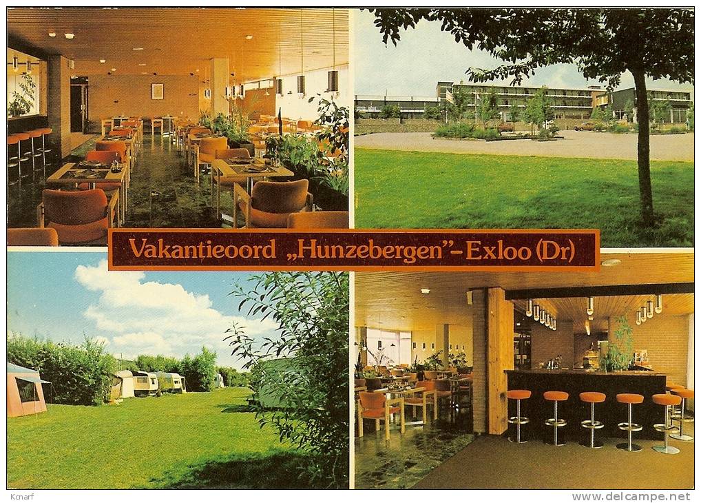 CP De EXLOO " Vakantieoord HUNZEBERGEN " . - Odoorn