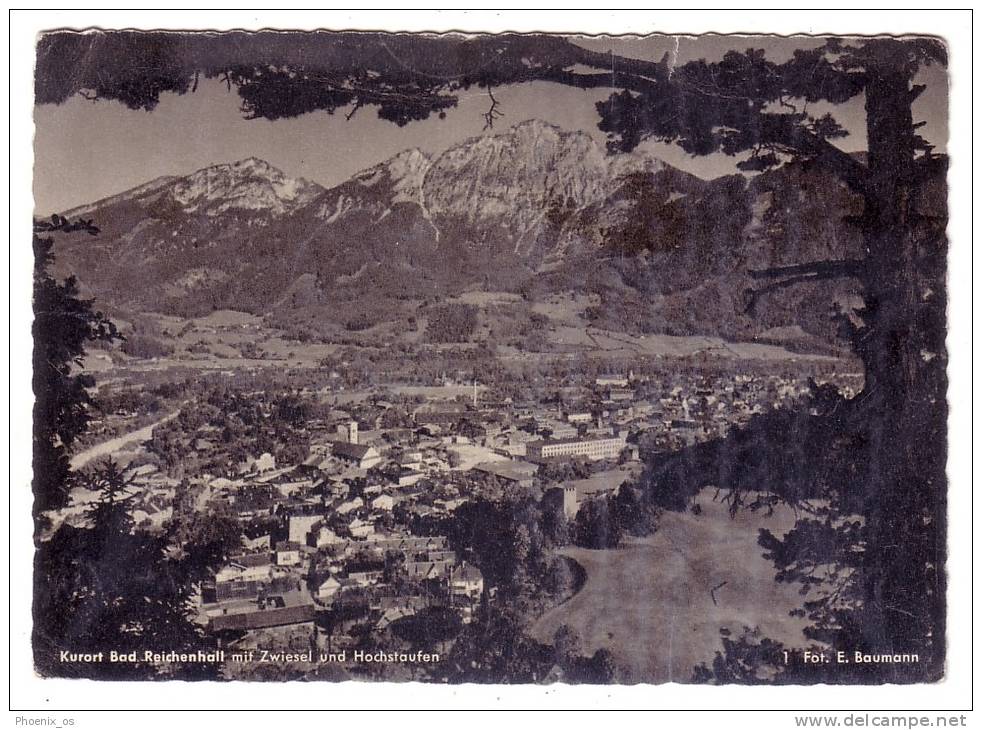 GERMANY - Bad Reichenhall, Panorama, No Stamps - Bad Reichenhall