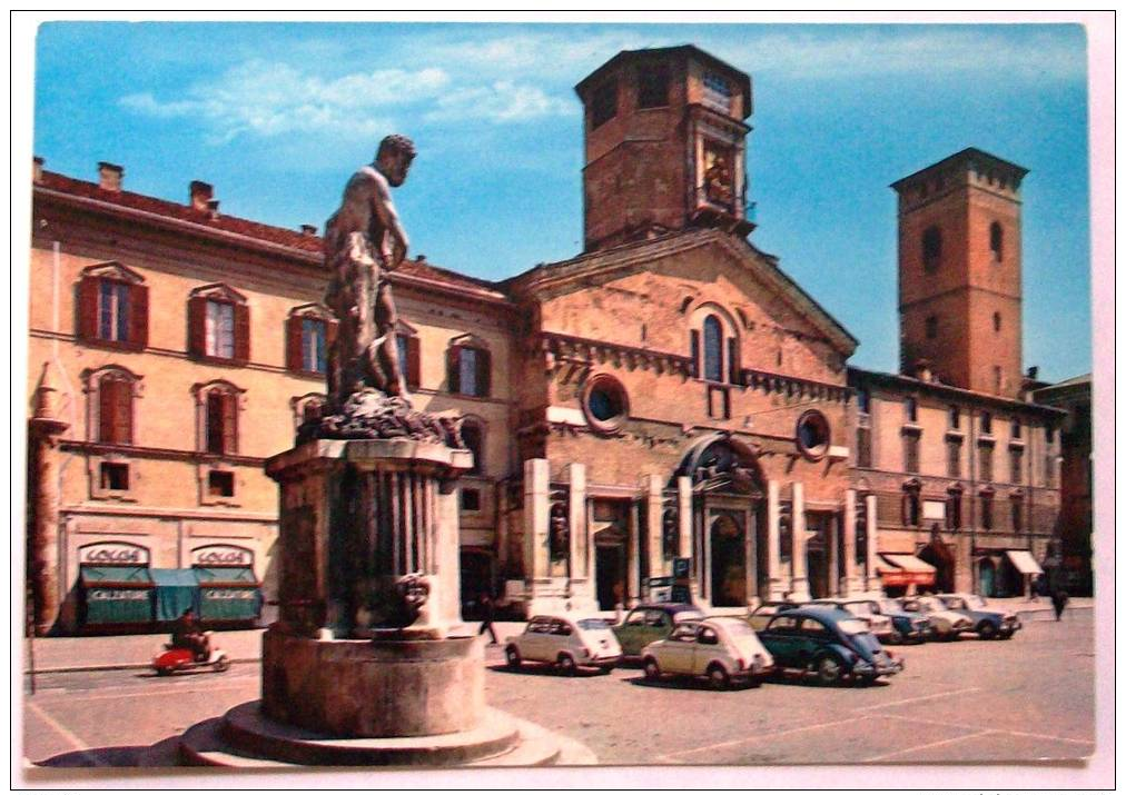 REGGIO EMILIA - Duomo Fontana Del Crostolo Torre Del Bordello - Reggio Nell'Emilia