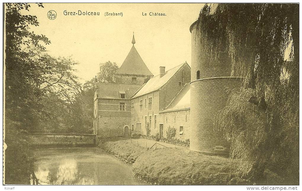 CP De GREZ-DOICEAU " Le Château " . - Grez-Doiceau