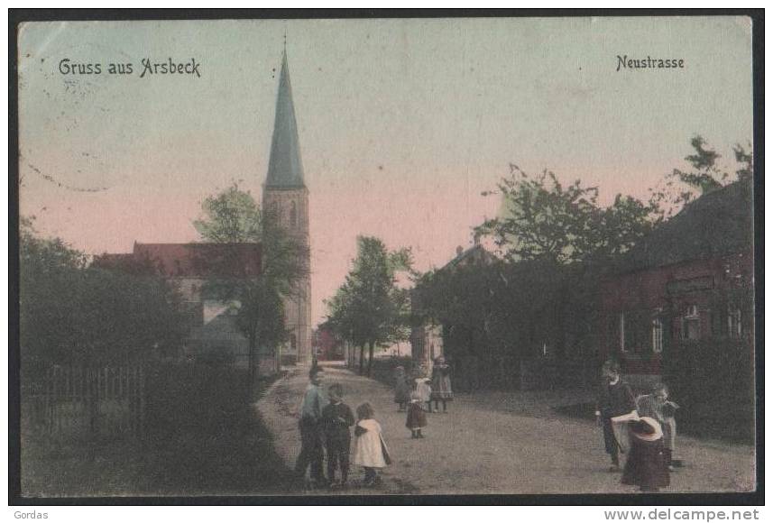 Germany - Gruss Aus Arsbeck - Neustrasse - Wegberg