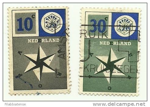 1957 - Olanda 678/79 Europa ---- - 1957