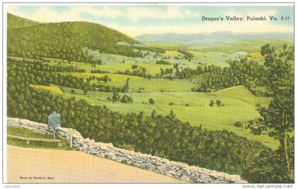 USA – United States – Draper's Valley, Pulaski, Virginia, Unused Linen Postcard [P6121] - Altri & Non Classificati