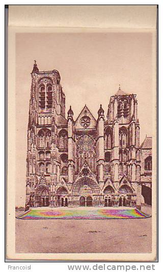 Carnet Complet De 20 Cartes Postale De Bourges - Bourges