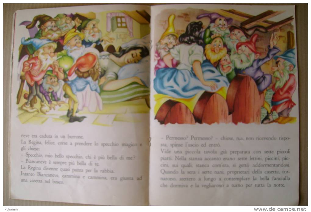 PEA/42 BIANCANEVE Ed.Boschi  Anni '70/Illustrazioni Di Galbiati - Enfants Et Adolescents