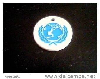 Jeton Caddie Plastique UNICEF - Moneda Carro