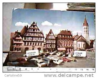 GERMANY Schwabisch GMUND Marktplatz AUTO CAR  VB1971 DG8597 - Schwaebisch Gmünd