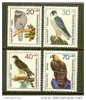 BERLIN 1973 MNH Stamp(s) Youth, Birds 442-445 #1385 - Unused Stamps