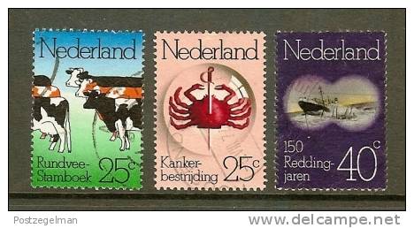 NED 1974 Serie Gelegenheid Zegels Gebruikt 1052-1054 - Used Stamps