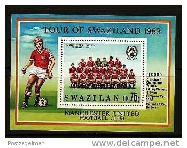 SWAZILAND 1983 MNH Blocks 6,7,8 Soccer - Other & Unclassified