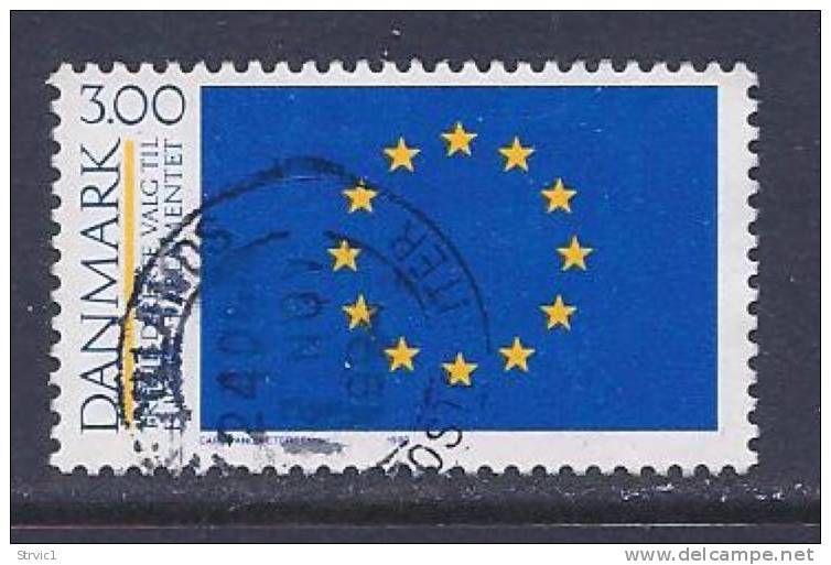 Denmark, Scott # 870 Used European Parliament, 1989 - Used Stamps