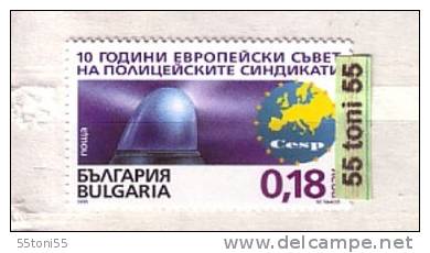 Bulgaria / Bulgarie 1999 Membership Of National Police Syndicate – CESP  1v.- MNH - Politie En Rijkswacht