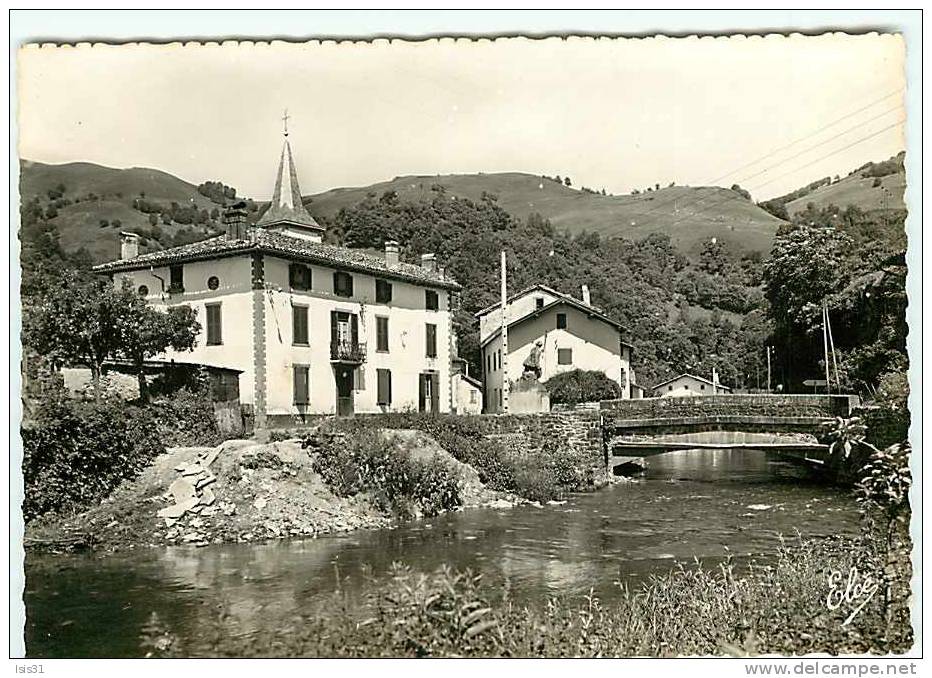 Dép 64 - Pays Basque - Les Aldudes - Le Pont - état  Semi Moderne Grand Format - Aldudes