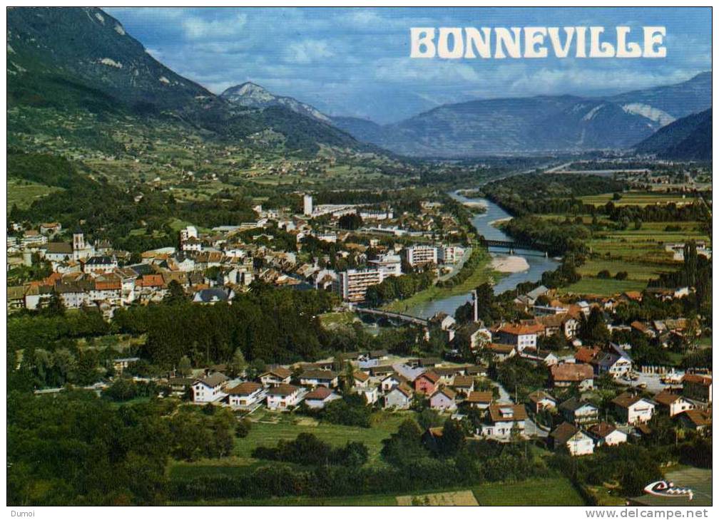 BONNEVILLE  -  Vue Générale Aérienne - Bonneville