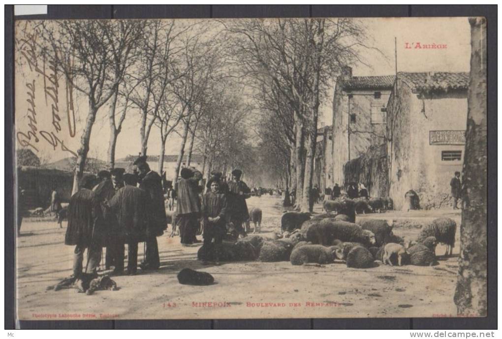 09 - Mirepoix -   Boulevard Des Remparts - Marché Aux Moutons - Mirepoix