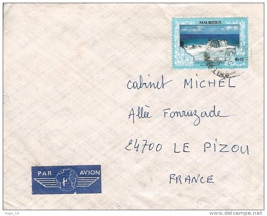 Lettre Ile Maurice Mauritius - Maurice (1968-...)