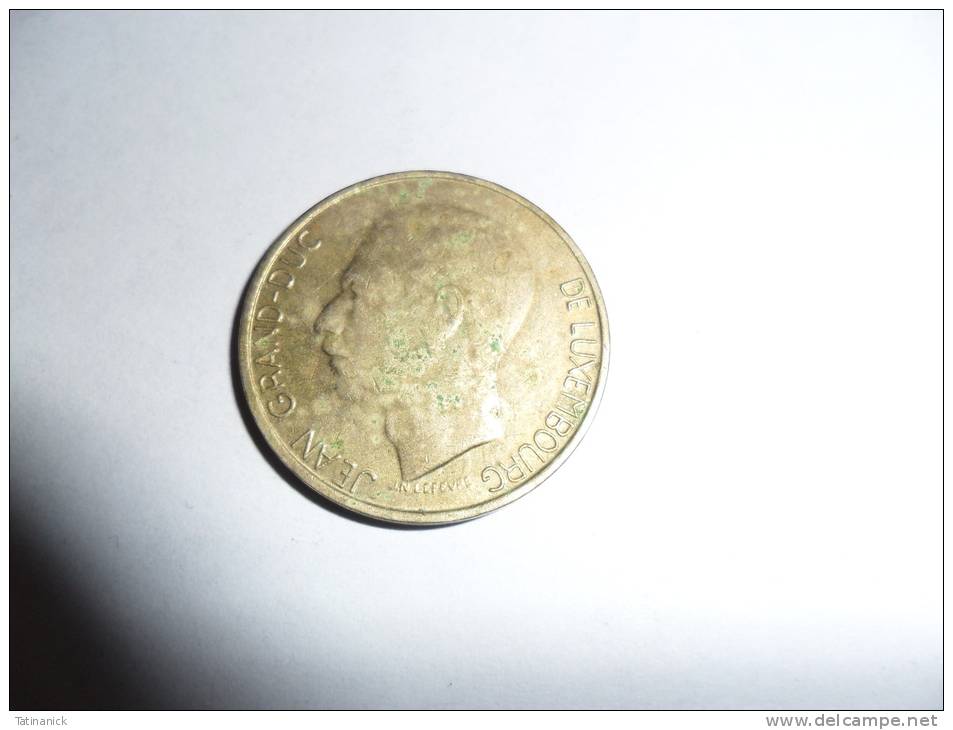 5 Franc 1986 - Luxemburg