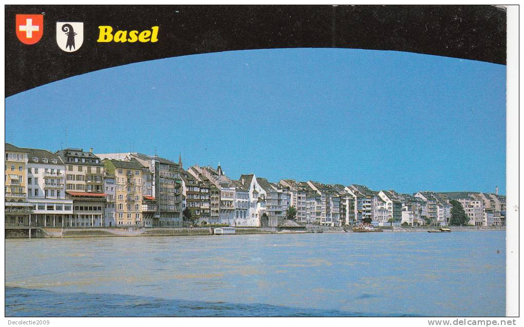 B31738 Basel Bale Partie Am Rhein Used Perfect Shape - Autres & Non Classés