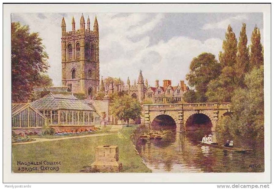 Magdalen College And Bridge, Oxford, A.R. Quinton - Oxford