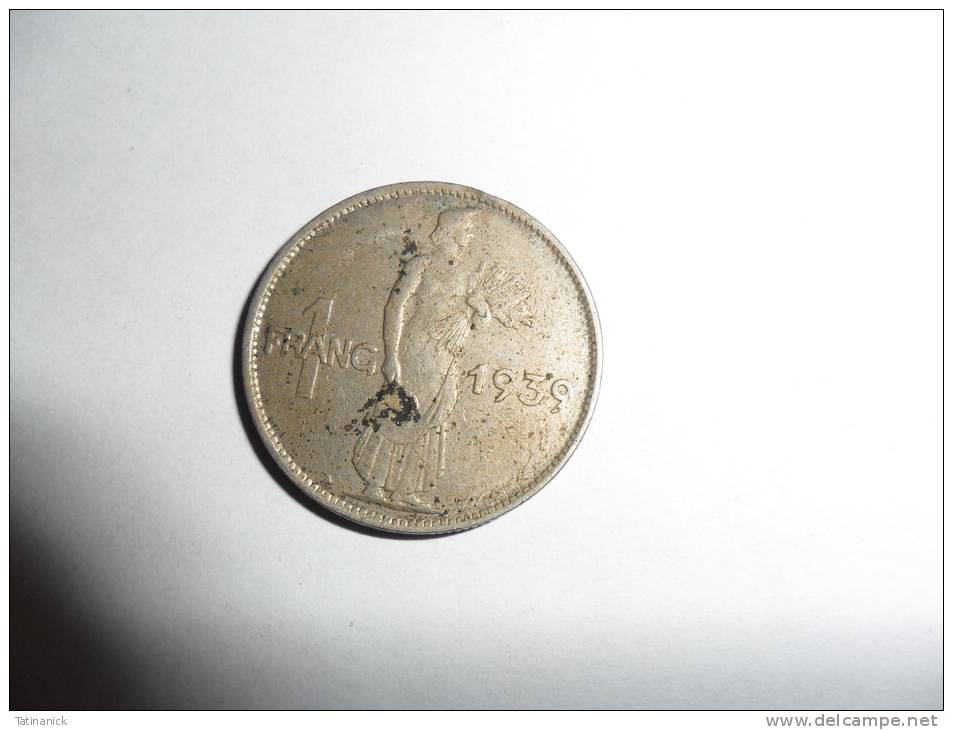 1 Franc 1939 - Luxemburgo