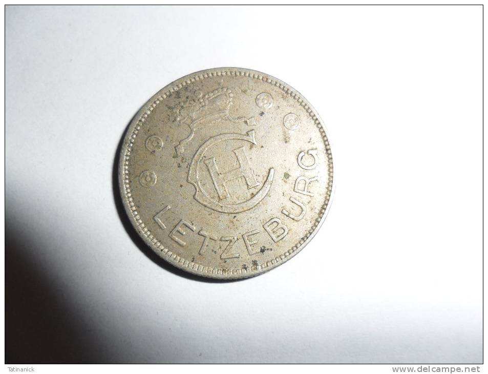 1 Franc 1939 - Luxembourg