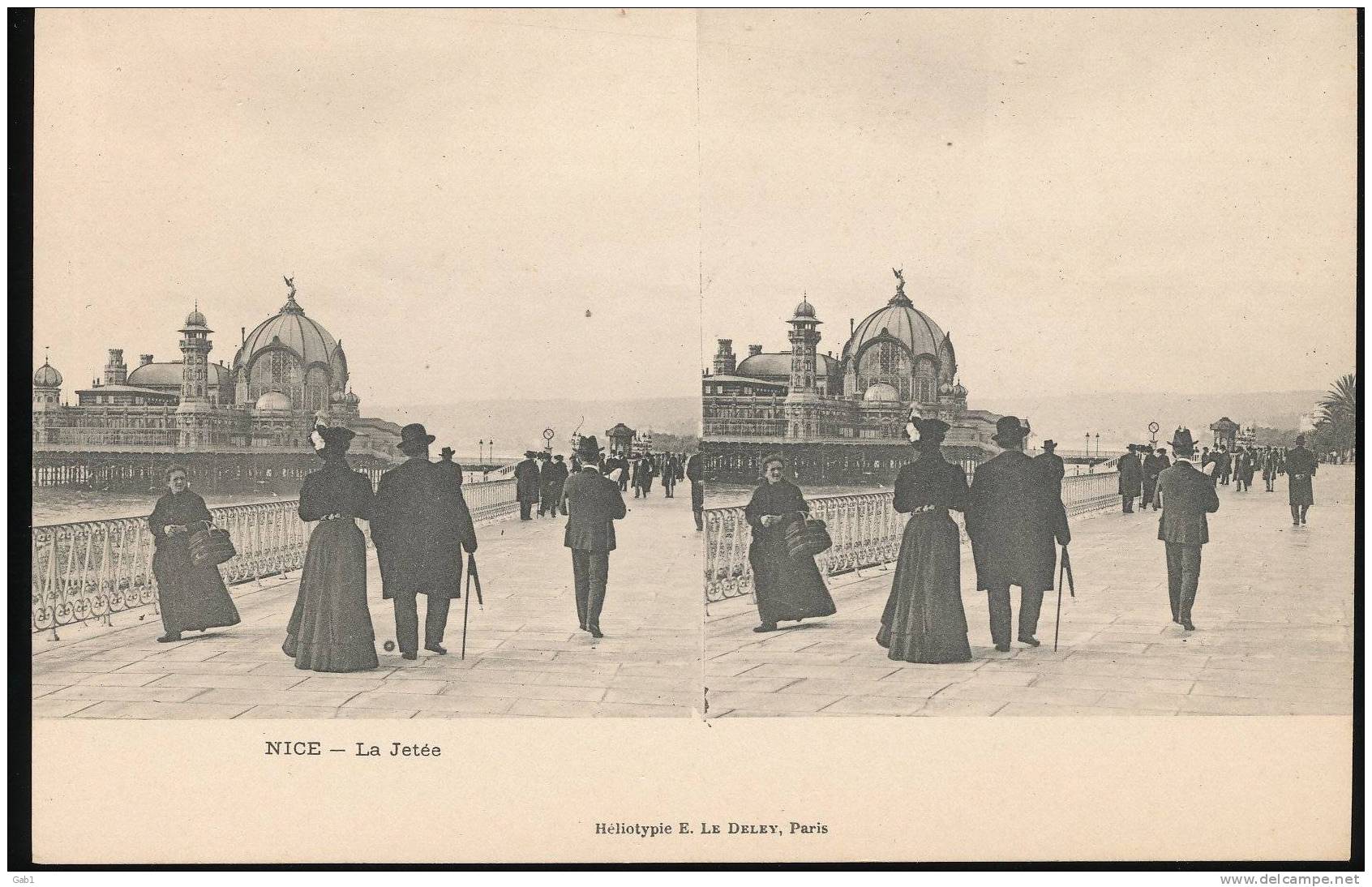 06  --- Nice --- La Jetee - Stereoscope Cards