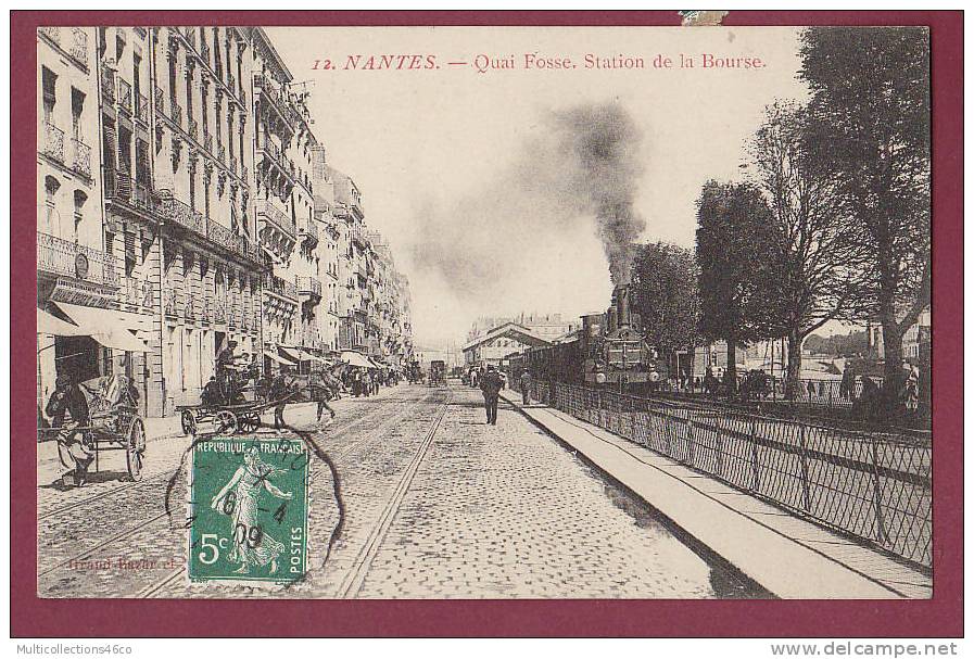 44 - NANTES - Quai Fosse , Station De La Bourse - Nantes